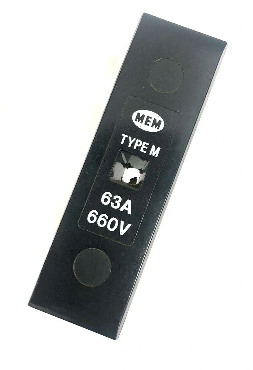 MEM TYPE M 63Amp Industrial HRC Fuse Carrier 660v 63A Fuse Holder